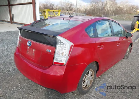 2010 Toyota Prius Iii из США, поврежденный, VIN JTDKN3DU6A0002538